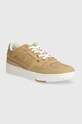 Tenisky Tommy Hilfiger TH BASKET STREET SUMMER semišová koža béžová FM0FM05074