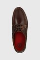 Kožené mokasíny Barbour Wake hnědá MFO0684BR73