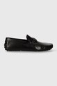 Karl Lagerfeld mocasini de piele HAGAN KL KL22410.000 negru SS24