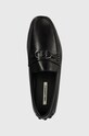 Kožené mokasíny Karl Lagerfeld HAGAN KL čierna KL22410.000