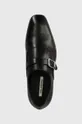 μαύρο Δερμάτινα κλειστά παπούτσια Karl Lagerfeld SAMUEL