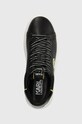 Obuwie Karl Lagerfeld sneakersy skórzane KAPRI MENS KL52578.000 czarny
