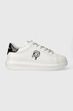 Karl Lagerfeld sneakersy skórzane KAPRI MENS Planet friendly biały KL52578.011