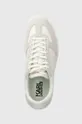 λευκό Δερμάτινα αθλητικά παπούτσια Karl Lagerfeld T/KAP
