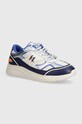 Karl Lagerfeld sneakers din piele SERGER textil bleumarin KL53620.41A