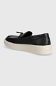 Obuwie Karl Lagerfeld mokasyny skórzane FLINT II KL53314.000 czarny