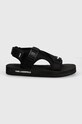 Karl Lagerfeld sandale ATLANTIK KL70515.40X negru SS24