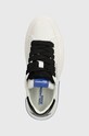 Karl Lagerfeld Jeans sneakers din piele KLJ KUP alb KLJ54820.011