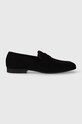 BOSS mocassini in camoscio Gavrie 50517281.401 blu navy SS24