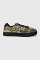 Versace Jeans Couture sneakers Court 88 piele negru 76YA3SK6.ZPA60.G89
