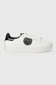 λευκό Δερμάτινα αθλητικά παπούτσια Versace Jeans Couture Court 88 Ανδρικά