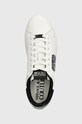 Versace Jeans Couture sneakersy skórzane Court 88 biały 76YA3SK1.ZPA59.L02