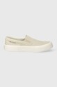 Tommy Jeans tenisówki TJM SLIP ON CANVAS COLOR slip on beżowy EM0EM01366