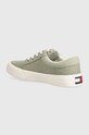 Obuwie Tommy Jeans tenisówki TJM VULC. SKATE DERBY MIX EM0EM01367 szary