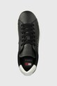 Шкіряні кросівки Tommy Jeans TJM LEATHER LOW CUPSOLE чорний EM0EM01374