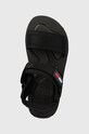 Сандалі Tommy Jeans TJM SANDAL LUXE чорний EM0EM01387