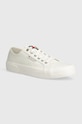 Tommy Jeans tenisi TJM LACE UP CANVAS COLOR alb EM0EM01365