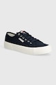 Tenisky Tommy Jeans TJM LACE UP CANVAS COLOR tmavomodrá EM0EM01365
