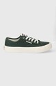 Tommy Jeans tenisówki TJM LACE UP CANVAS COLOR zielony EM0EM01365