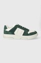 Tommy Jeans sneakersy THE BROOKLYN SUEDE tekstylny zielony EM0EM01371
