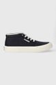 Tommy Jeans sneakersy TJM MID CUT CANVAS COLOR Planet friendly granatowy EM0EM01412