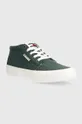 Tommy Jeans sneakersy TJM MID CUT CANVAS COLOR zielony
