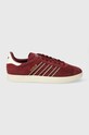 adidas Originals suede sneakers Gazelle faux grain leather maroon ID3724