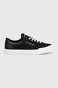 Tenisky Calvin Klein Jeans SKATER VULC LOW LACEUP MIX IN DC YM0YM00903 černá SS24
