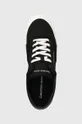 μαύρο Πάνινα παπούτσια Calvin Klein Jeans SKATER VULC LOW LACEUP MIX IN DC