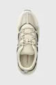 beżowy Calvin Klein Jeans sneakersy RETRO TENNIS LOW LACEUP MIX DIF