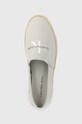 Calvin Klein Jeans espadryle ESPADRILLE SLIPON ML szary YM0YM00935