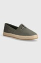 Calvin Klein Jeans espadryle ESPADRILLE SLIPON ML zielony YM0YM00935
