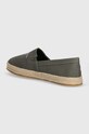 Obuwie Calvin Klein Jeans espadryle ESPADRILLE SLIPON ML YM0YM00935 zielony