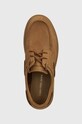 Calvin Klein Jeans mokasyny skórzane HYBRID BOAT SHOE SLIPON LH BTW beżowy YM0YM00937