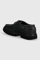 Încălțăminte Calvin Klein Jeans mocasini de piele HYBRID BOAT SHOE SLIPON LH BTW YM0YM00937 negru