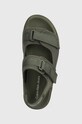 Calvin Klein Jeans sandały SANDAL VELCRO NP IN MR zielony YM0YM00940
