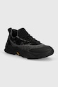 Маратонки Calvin Klein Jeans CHUNKY VIBRAM SOCK MIX MG UC импрегнирана кожа черен YM0YM00962