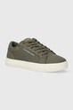 Кеди Calvin Klein Jeans CLASSIC CUPSOLE LOW LTH IN DC імітація лицьової шкіри зелений YM0YM00976
