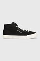 Kecky Calvin Klein Jeans SKATER VULC MID LACEUP CS IN DC YM0YM00978 černá SS24