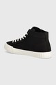 Boty Kecky Calvin Klein Jeans SKATER VULC MID LACEUP CS IN DC YM0YM00978 černá