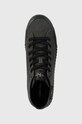Πάνινα παπούτσια Calvin Klein Jeans SKATER VULC MID LACEUP CS ML DIF μαύρο YM0YM01023