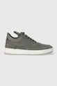 сірий Кросівки з нубуку Filling Pieces Low Top Base Чоловічий