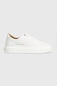 Alexander Smith sneakers London piele alb ALAZLDM9012TWT