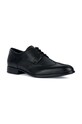 Geox półbuty skórzane U IACOPO A U359GA.04347.C9999 czarny SS24