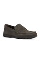 Geox mocasini din piele intoarsa U KOSMOPOLIS + GRIP U36CFA.00022.C6372 gri SS24