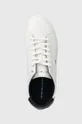 biały Tommy Hilfiger sneakersy skórzane ESSENTIAL LEATHER DETAIL VULC
