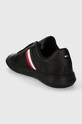 Παπούτσια Δερμάτινα αθλητικά παπούτσια Tommy Hilfiger ESSENTIAL LEATHER CUPSOLE FM0FM04921 μαύρο