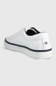 Kožené tenisky Tommy Hilfiger MODERN VULC CORPORATE LEATHER Zvršok: Prírodná koža Vnútro: Textil Podrážka: Syntetická látka