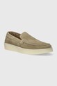 Semišové mokasíny Marc O'Polo casual zelená 40228243201100.410