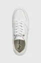 λευκό Δερμάτινα αθλητικά παπούτσια Pepe Jeans PMS00009